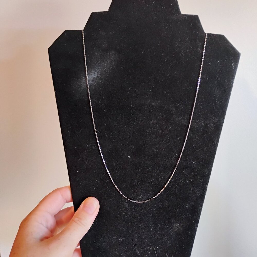20 inch Sterling Silver chain necklace